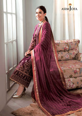Winter Collection - Asim Jofa - Ayeza Edit - AJAM#10 available at Saleem Fabrics Traditions