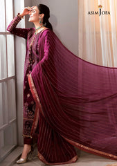 Winter Collection - Asim Jofa - Ayeza Edit - AJAM#10 available at Saleem Fabrics Traditions