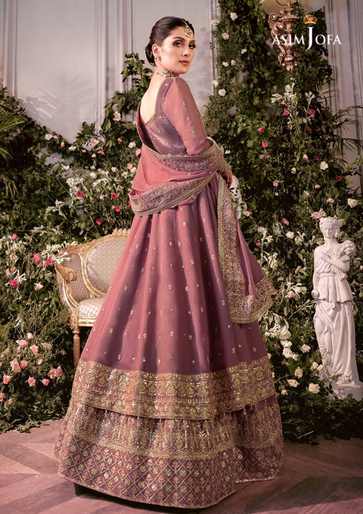 Winter Collection - Asim Jofa - Ayeza Edit - AJAM#11 available at Saleem Fabrics Traditions