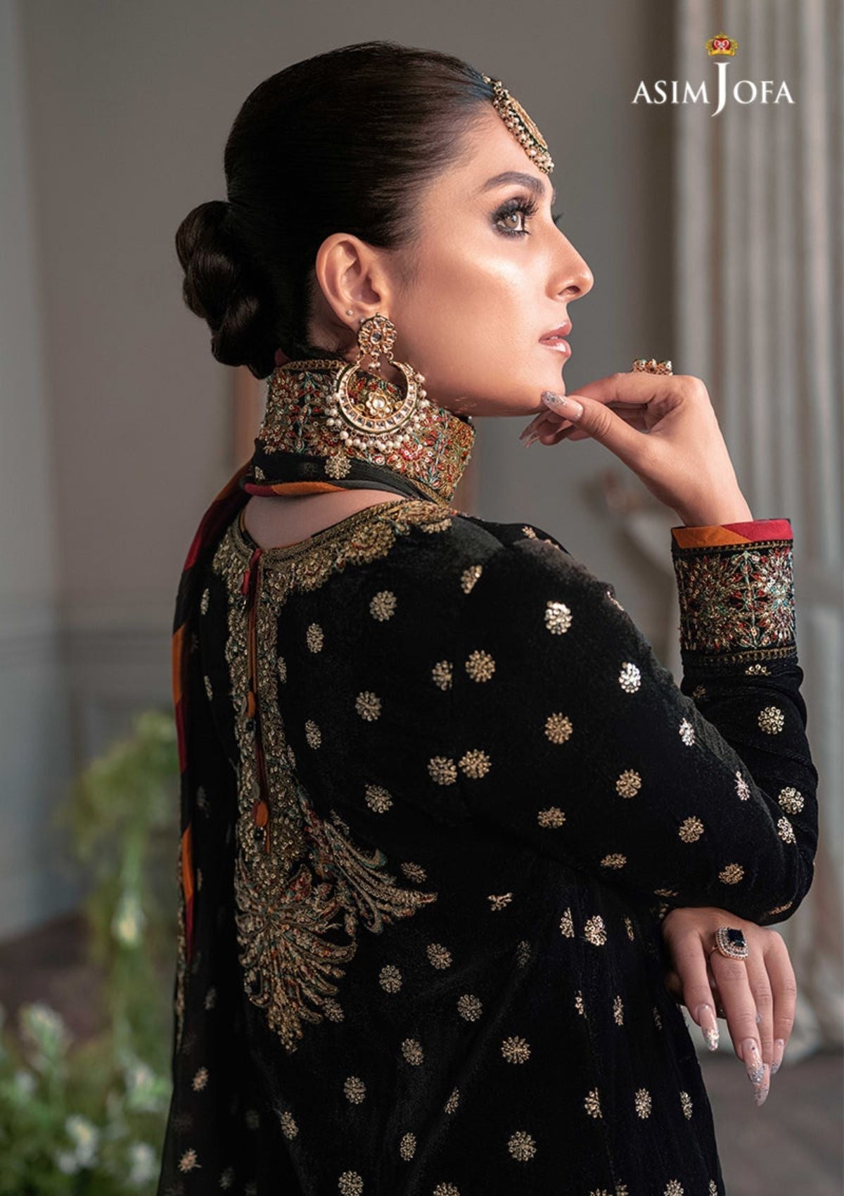 Winter Collection - Asim Jofa - Ayeza Edit - AJAM#2 available at Saleem Fabrics Traditions