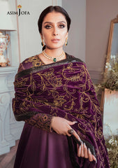 Winter Collection - Asim Jofa - Ayeza Edit - AJAM#6 available at Saleem Fabrics Traditions