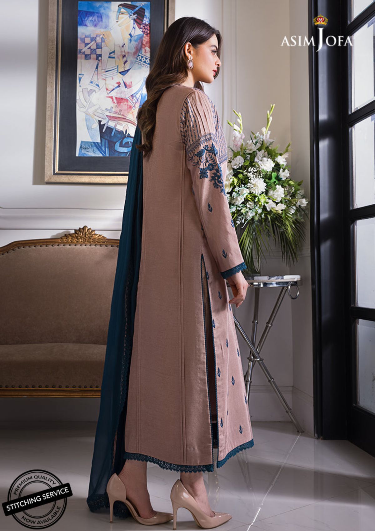 Winter Collection - Asim Jofa - Iqra & Minal - AJIM#16 available at Saleem Fabrics Traditions