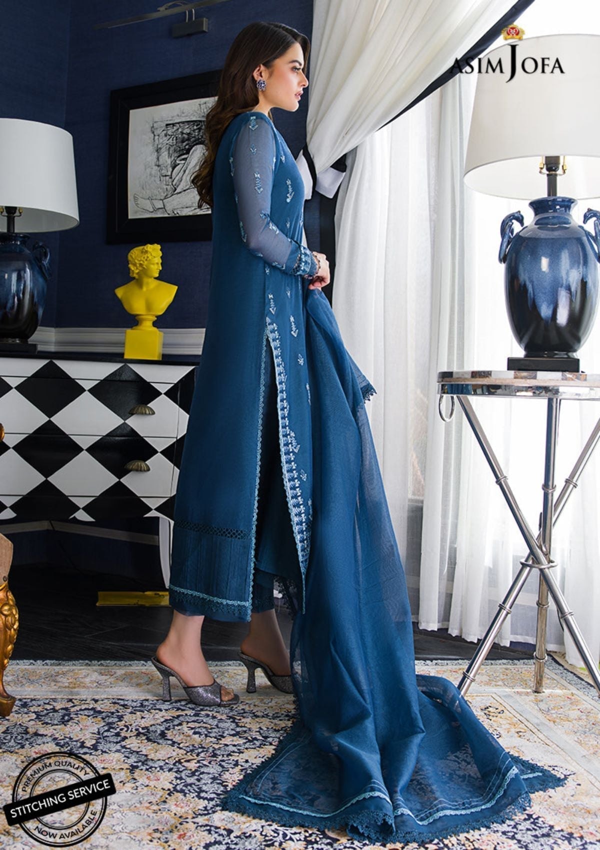 Winter Collection - Asim Jofa - Iqra & Minal - AJIM#20 available at Saleem Fabrics Traditions