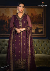 Winter Collection - Asim Jofa - Ramsha Edit - AJRE#10 available at Saleem Fabrics Traditions