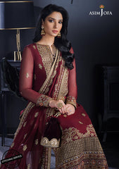 Winter Collection - Asim Jofa - Ramsha Edit - AJRE#2 available at Saleem Fabrics Traditions