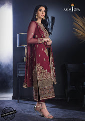 Winter Collection - Asim Jofa - Ramsha Edit - AJRE#2 available at Saleem Fabrics Traditions