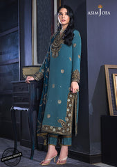 Winter Collection - Asim Jofa - Ramsha Edit - AJRE#3 available at Saleem Fabrics Traditions