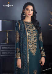 Winter Collection - Asim Jofa - Ramsha Edit - AJRE#9 available at Saleem Fabrics Traditions