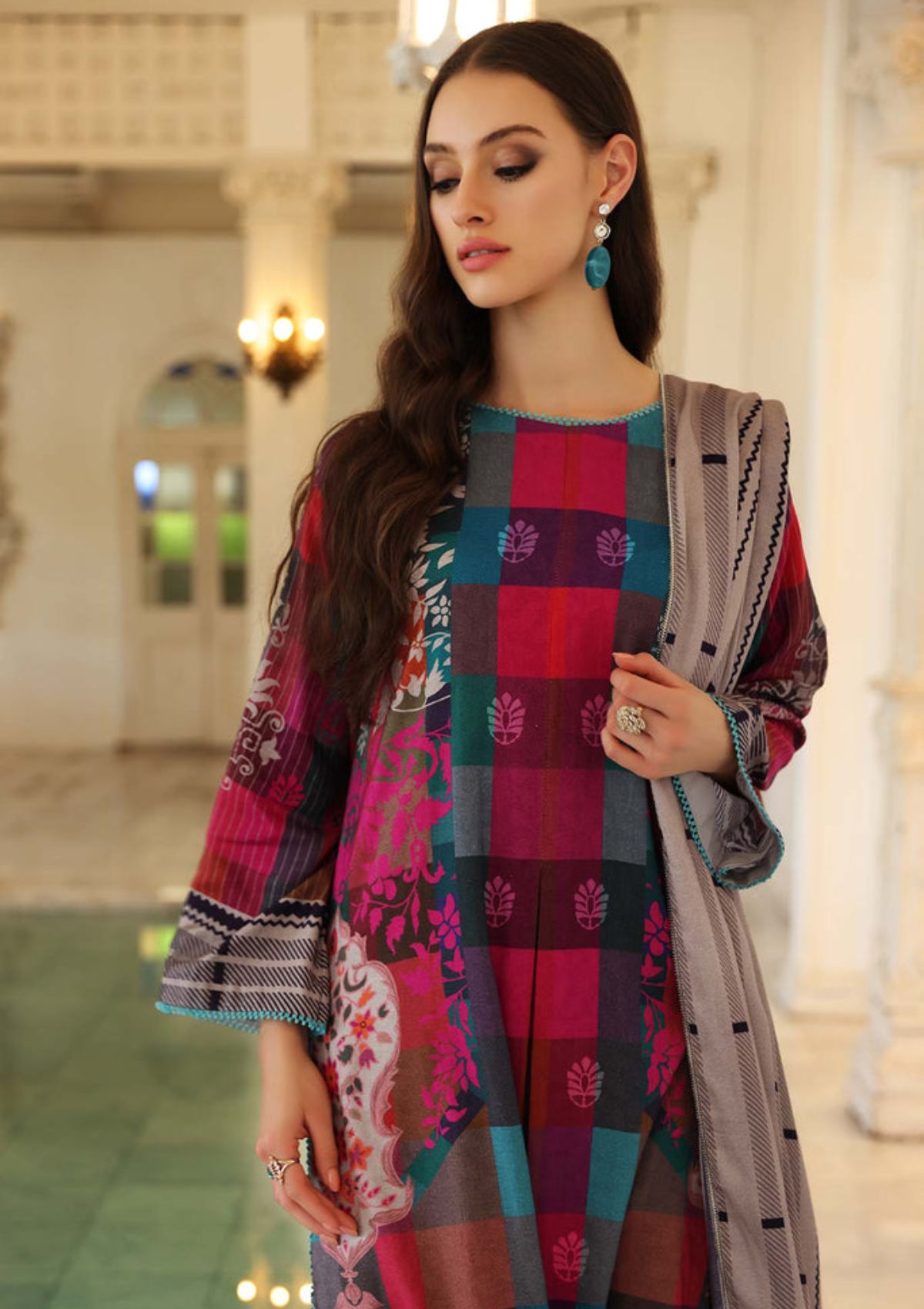 Winter Collection - Charizma - Beyond Casuals V01 - CPW#05 available at Saleem Fabrics Traditions