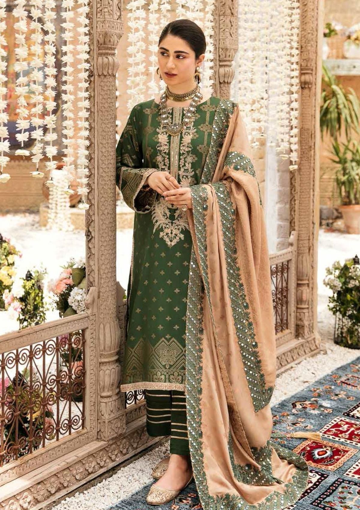 Winter Collection - Charizma - Bunnat - CB#03 available at Saleem Fabrics Traditions