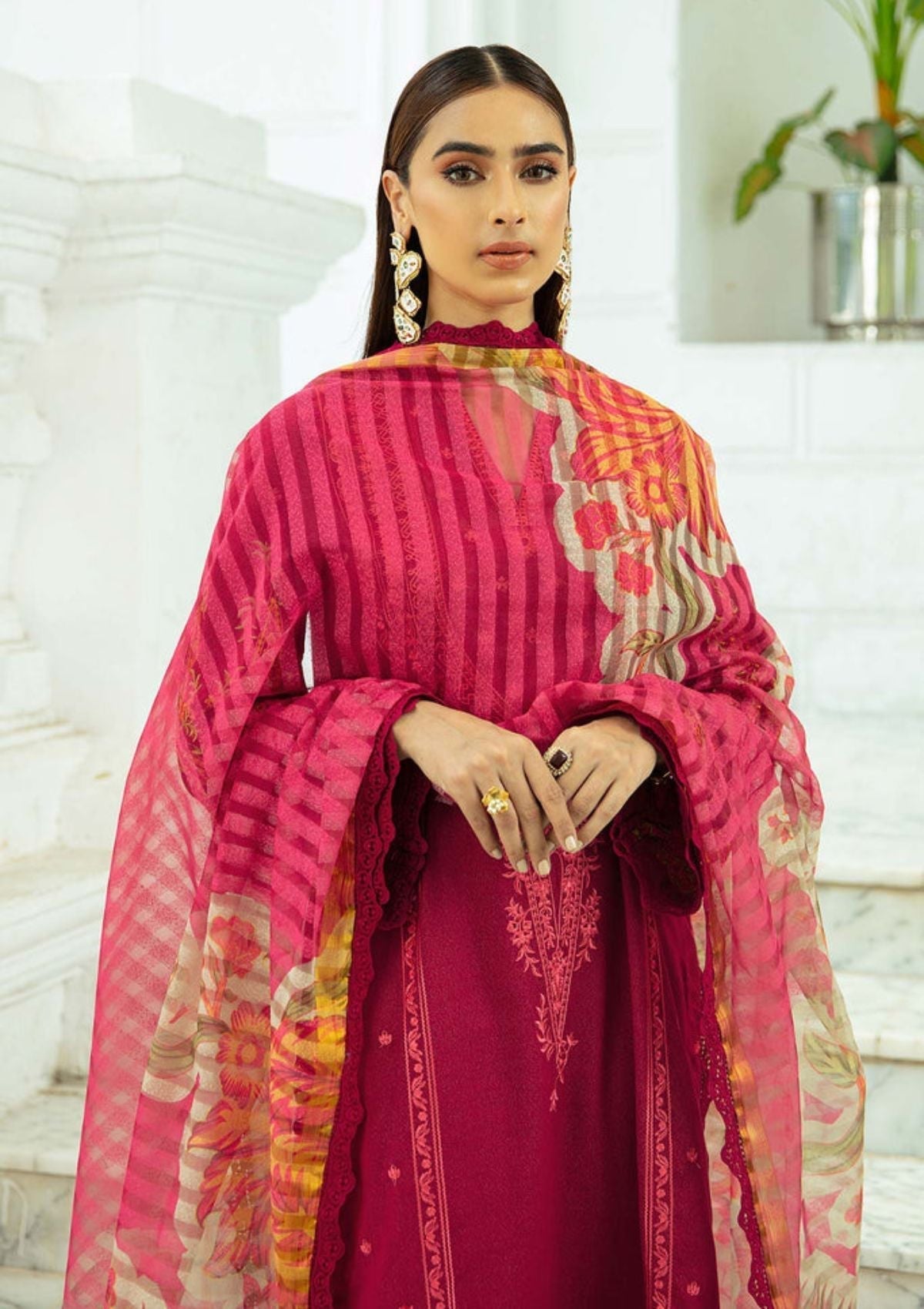 Winter Collection - Charizma - Fall Winter - Karandi - V01 - CKW#2 available at Saleem Fabrics Traditions