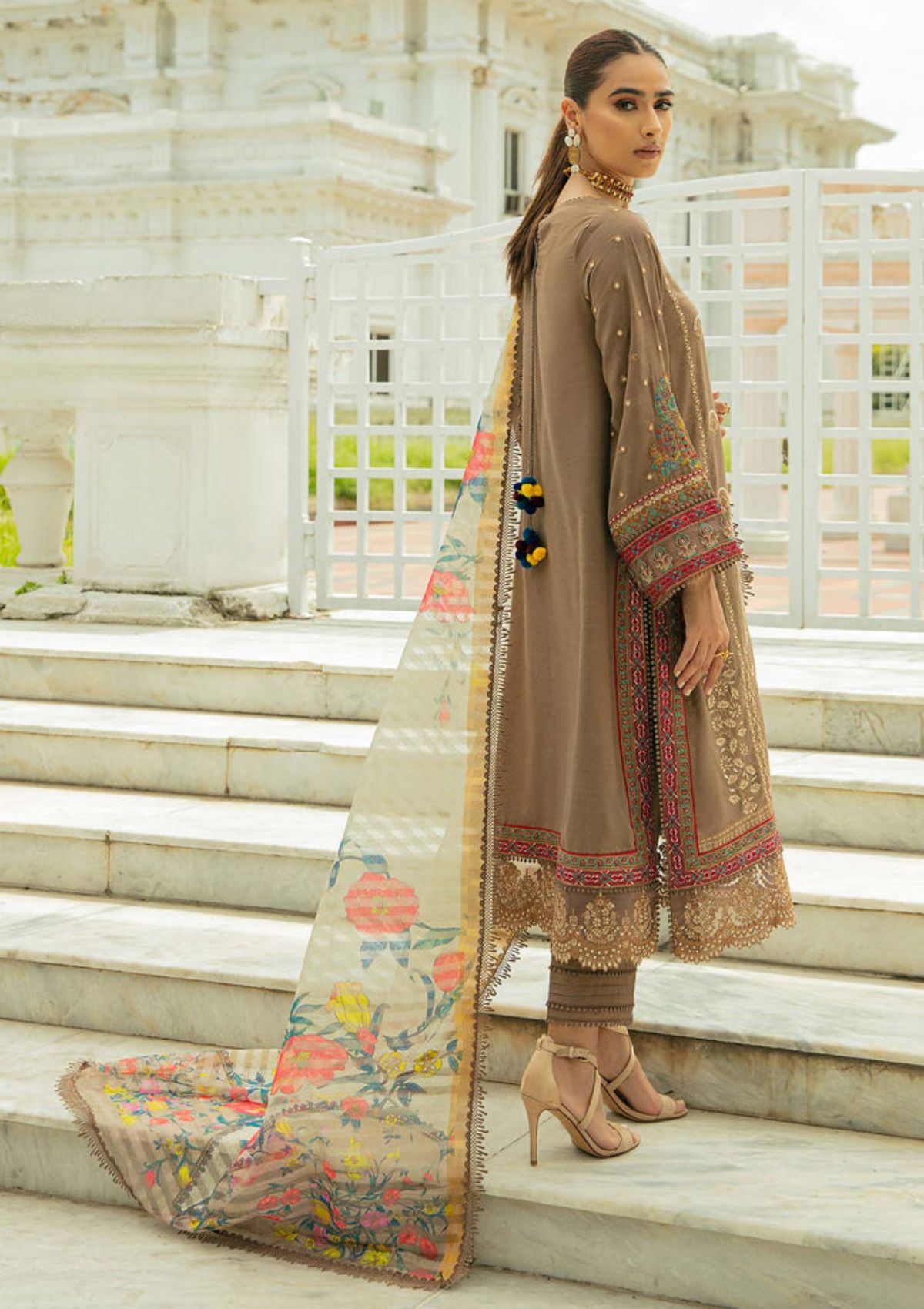 Winter Collection - Charizma - Fall Winter - Karandi - V01 - CKW#5 available at Saleem Fabrics Traditions