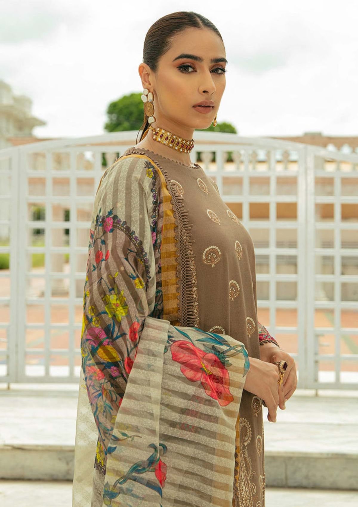 Winter Collection - Charizma - Fall Winter - Karandi - V01 - CKW#5 available at Saleem Fabrics Traditions