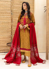 Winter Collection - Charizma - Khaddar With Pasmina Shawl - CKD#11 available at Saleem Fabrics Traditions