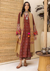 Winter Collection - Charizma - Khaddar With Pasmina Shawl - CKD#4 available at Saleem Fabrics Traditions