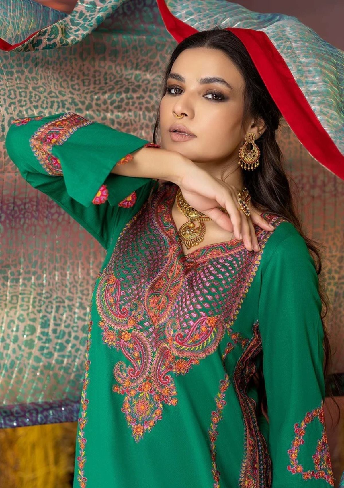 Winter Collection - Charizma - Miraas - Khaddar - V01 - CM#5 available at Saleem Fabrics Traditions