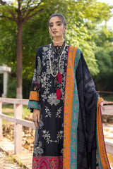 Winter Collection - Charizma - Peach Leather - Velvet - CLP#07 available at Saleem Fabrics Traditions