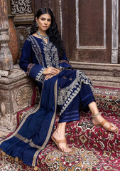 Winter Collection - Charizma - Signature - Peach Leather - CSS#3 available at Saleem Fabrics Traditions