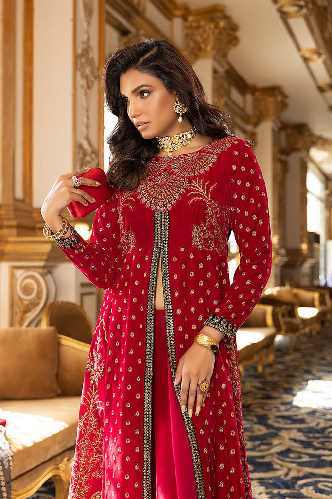 Winter Collection - Charizma - Signature - Velvet - V02 - CV#08 available at Saleem Fabrics Traditions