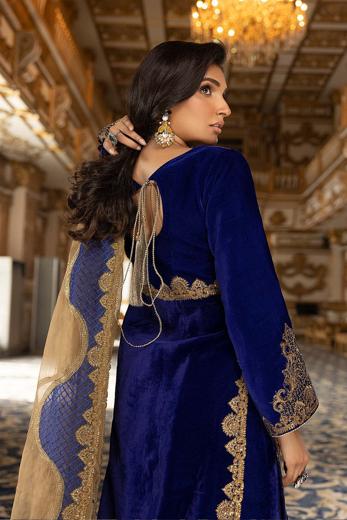 Winter Collection - Charizma - Signature - Velvet - V02 - CV#09 available at Saleem Fabrics Traditions