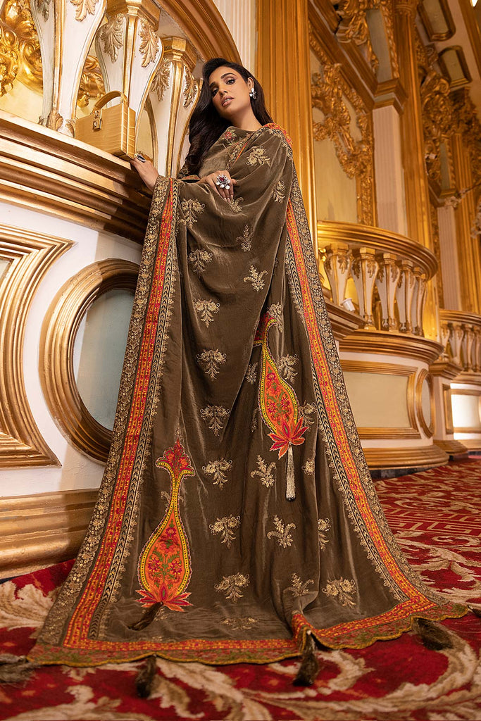 Winter Collection - Charizma - Signature - Velvet - V02 - CV#10 available at Saleem Fabrics Traditions