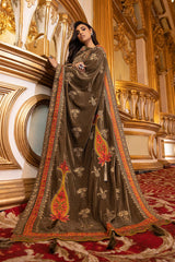 Winter Collection - Charizma - Signature - Velvet - V02 - CV#10 available at Saleem Fabrics Traditions