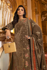 Winter Collection - Charizma - Signature - Velvet - V02 - CV#10 available at Saleem Fabrics Traditions