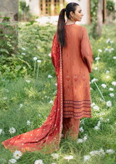 Winter Collection - Cross Stitch - Sukoon - Cotton Satin - D#04 available at Saleem Fabrics Traditions