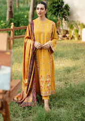 Winter Collection - Cross Stitch - Sukoon - Cotton Satin - D#05 available at Saleem Fabrics Traditions