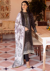 Winter Collection - Cross Stitch - Sukoon - Cotton Satin - D#09 available at Saleem Fabrics Traditions