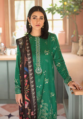 Winter Collection - Cross Stitch - Sukoon - Cotton Satin - D#10 available at Saleem Fabrics Traditions