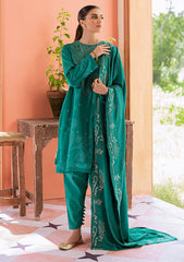 Winter Collection - Cross Stitch - Sukoon - Cotton Satin - D#14 available at Saleem Fabrics Traditions