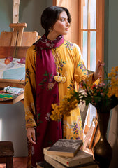 Winter Collection - Cross Stitch - Sukoon - Cotton Satin - D#20 available at Saleem Fabrics Traditions