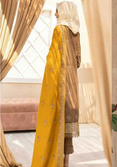 Winter Collection - Dua - Gul e Zarki - Camellia - Wool - D#13 available at Saleem Fabrics Traditions