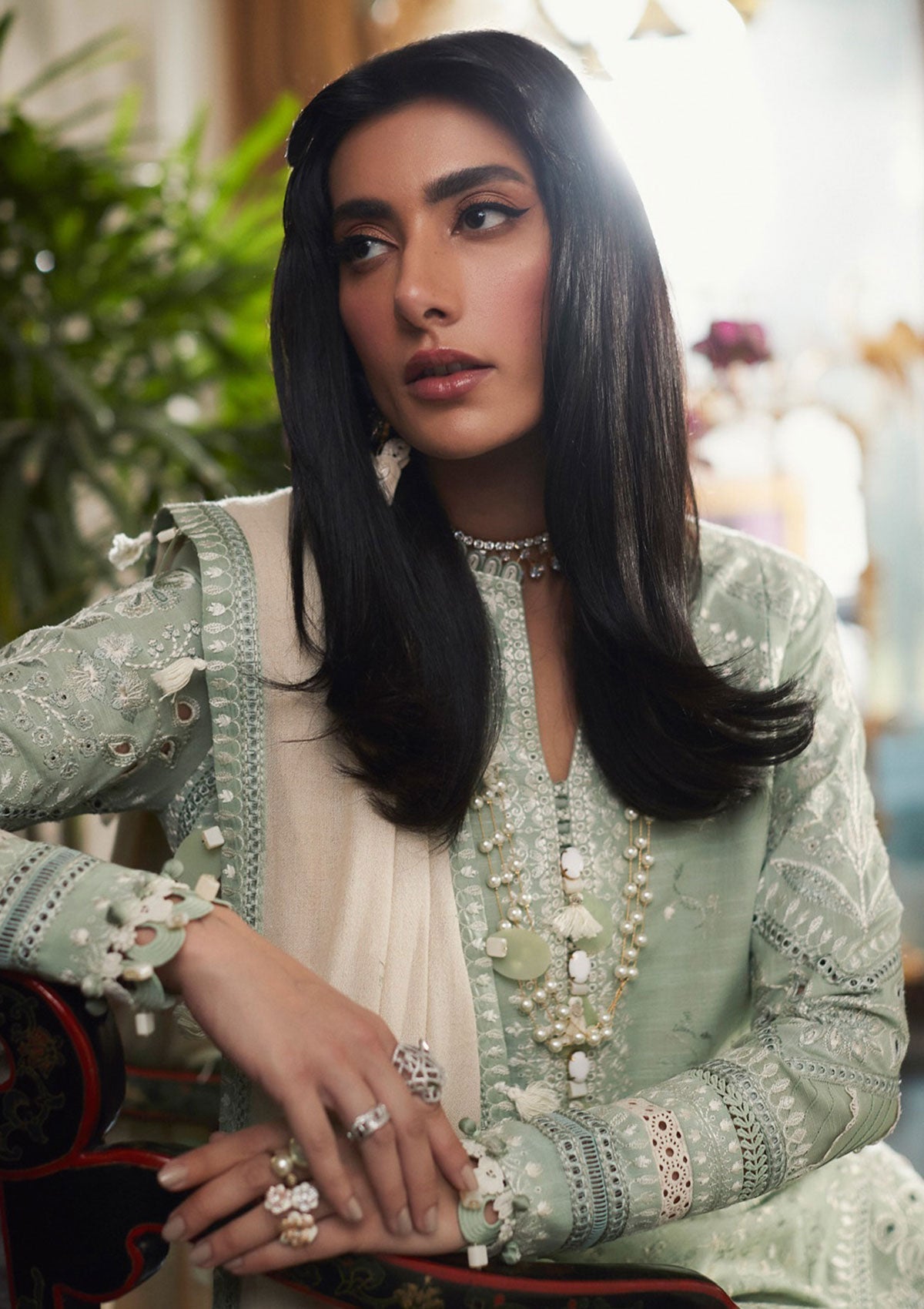 Winter Collection - Elan - Unstitched - D#08 (Ainaz) available at Saleem Fabrics Traditions