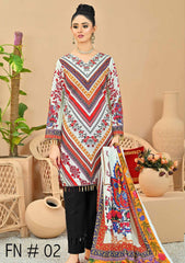 Winter Collection - Fiza Noor - Zarminay - Khaddar - FN#02 available at Saleem Fabrics Traditions