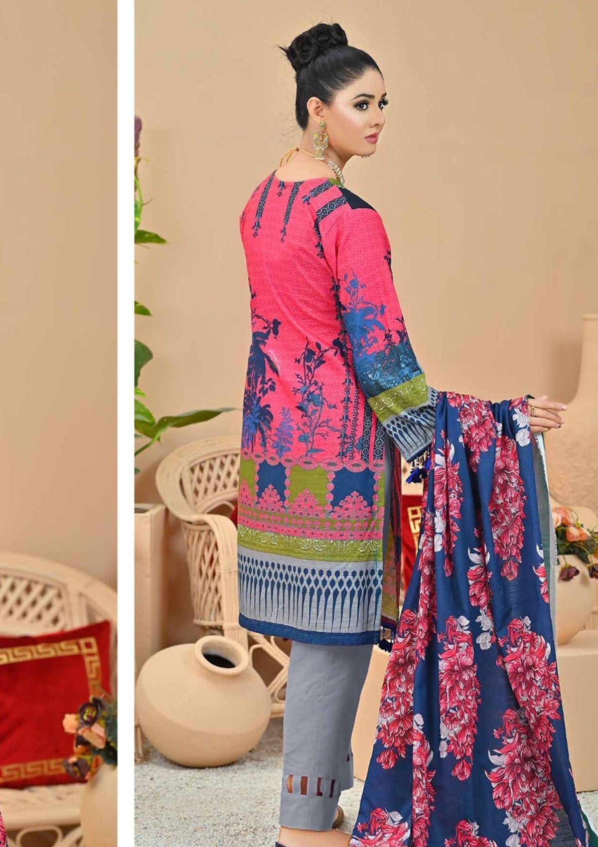 Winter Collection - Fiza Noor - Zarminay - Khaddar - FN#03 available at Saleem Fabrics Traditions