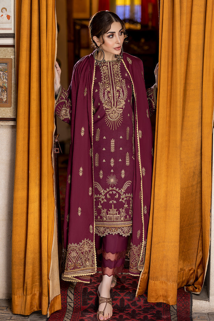 Winter Collection - Humdum - Laadli - D#2 available at Saleem Fabrics Traditions