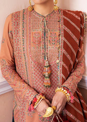 Winter Collection - Hussain Rehar - Karandi - Deep available at Saleem Fabrics Traditions