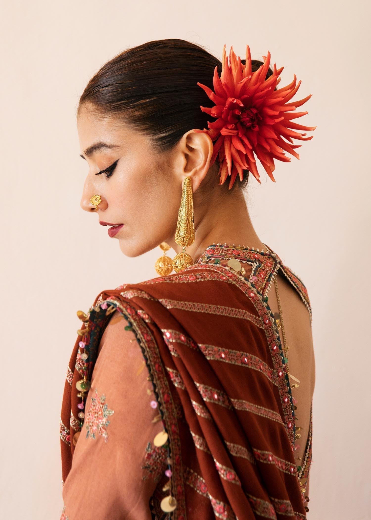 Winter Collection - Hussain Rehar - Karandi - Deep available at Saleem Fabrics Traditions