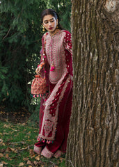 Winter Collection - Hussain Rehar - Karandi - IKSHA available at Saleem Fabrics Traditions