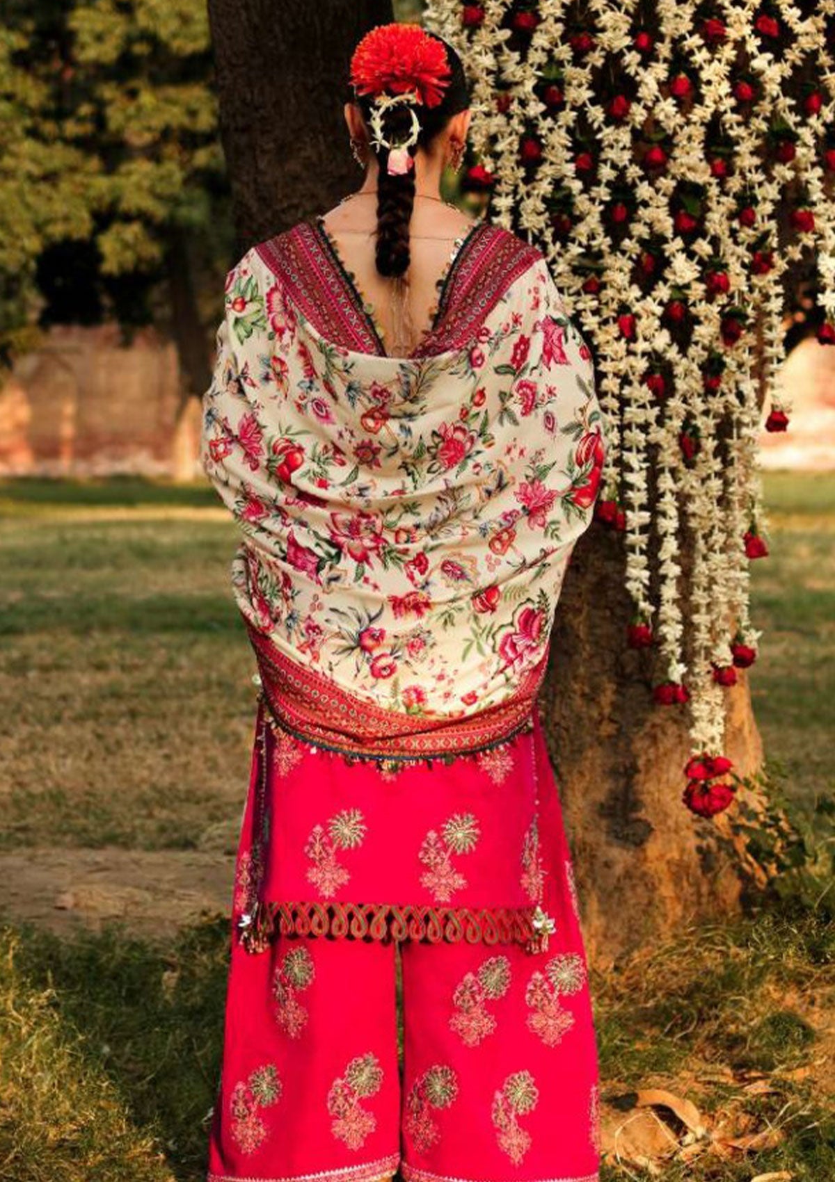 Winter Collection - Hussain Rehar - Phoolan Devi - Kamelia available at Saleem Fabrics Traditions