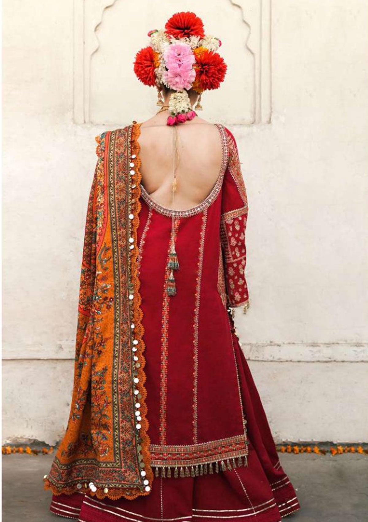 Winter Collection - Hussain Rehar - Phoolan Devi - Laleh available at Saleem Fabrics Traditions