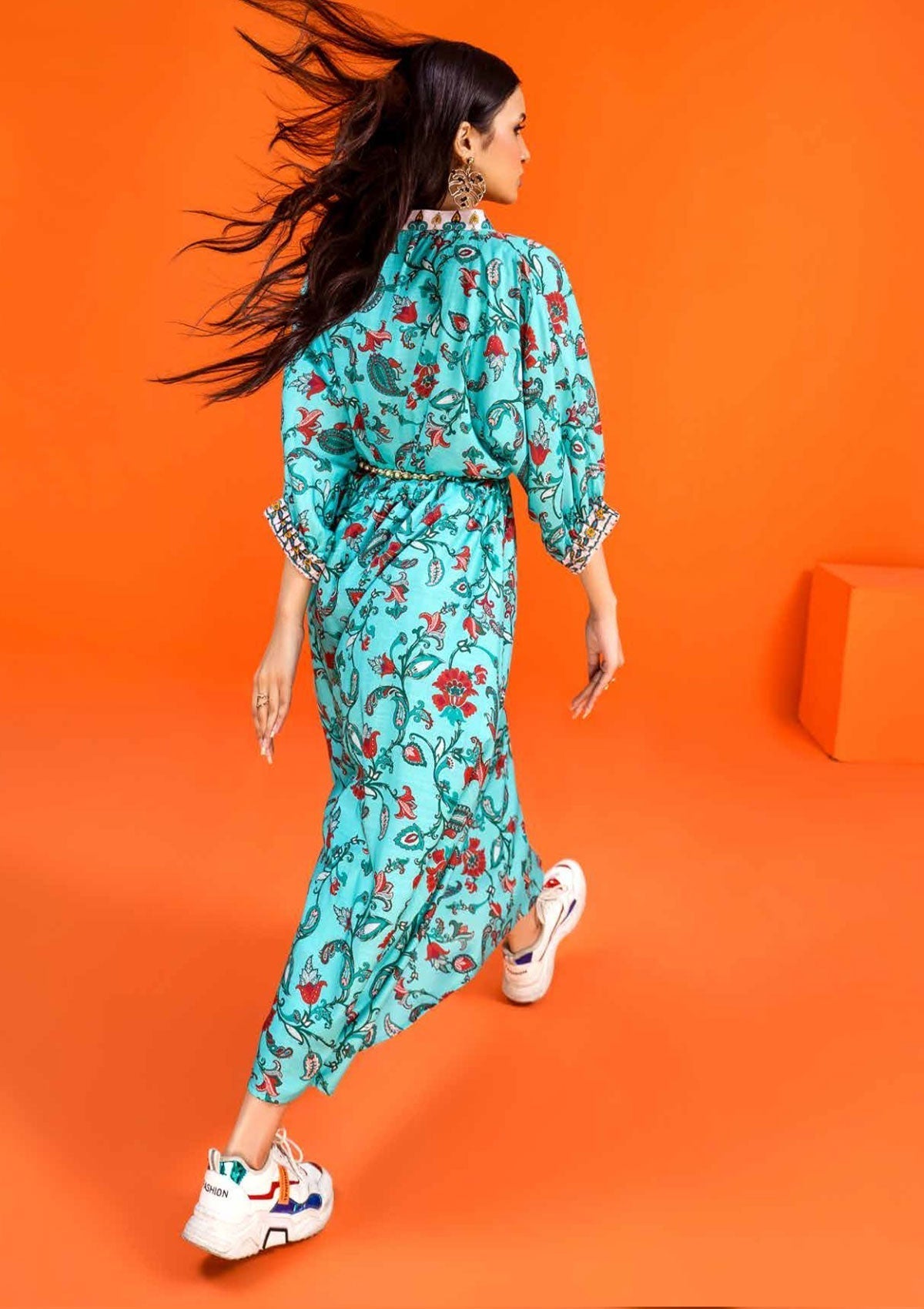 Winter Collection - Jahanara - Coral - CJ11#03 IY available at Saleem Fabrics Traditions