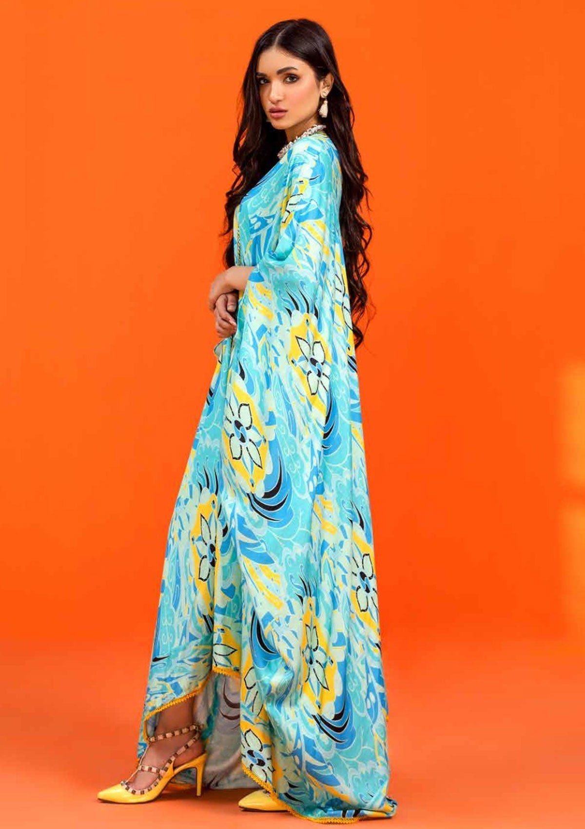 Winter Collection - Jahanara - Coral - CJ11#08 ON available at Saleem Fabrics Traditions