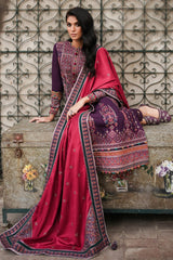 Winter Collection - Jazmin - Shahtoosh Luxury - D#01 (CHAASHNI) available at Saleem Fabrics Traditions