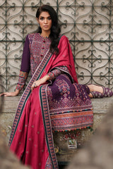 Winter Collection - Jazmin - Shahtoosh Luxury - D#01 (CHAASHNI) available at Saleem Fabrics Traditions
