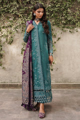 Winter Collection - Jazmin - Shahtoosh Luxury - D#03 (SAMAA) available at Saleem Fabrics Traditions