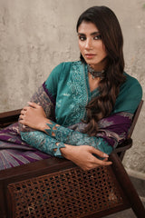 Winter Collection - Jazmin - Shahtoosh Luxury - D#03 (SAMAA) available at Saleem Fabrics Traditions