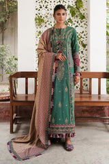 Winter Collection - Jazmin - Shahtoosh Luxury - D#08 (RABT) available at Saleem Fabrics Traditions